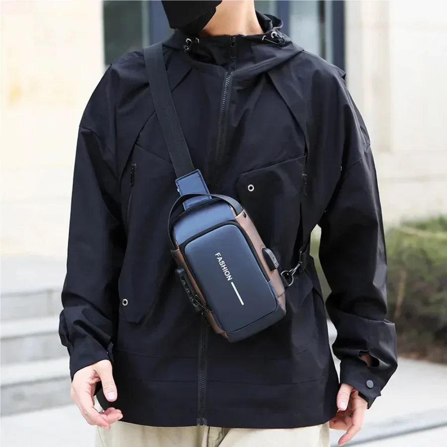 🎒 SACOCHE CROSSBODY ANTI-VOL ULTRA SÉCURISÉE