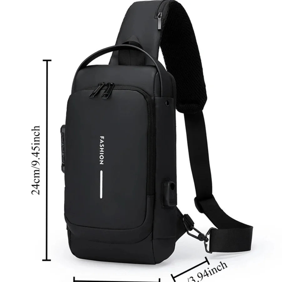 🎒 SACOCHE CROSSBODY ANTI-VOL ULTRA SÉCURISÉE