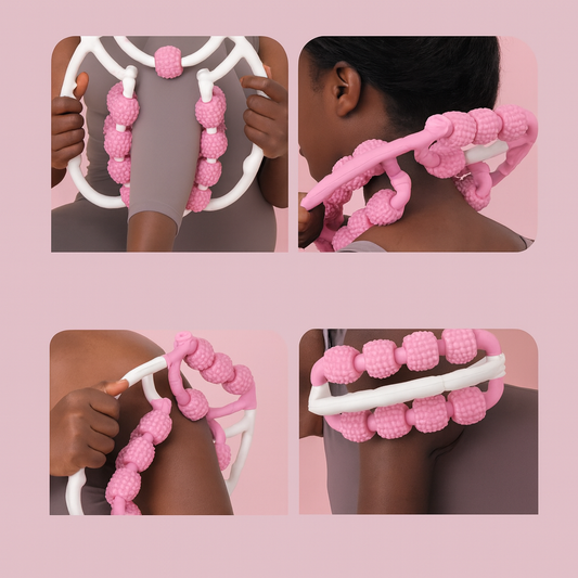 Rouleau de Massage Musculaire 3D – Soulagement, Détente et Bien-être