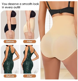 Culotte amincissante pour femme, ventre plat, taille haute, gaine invisible, body sculptant