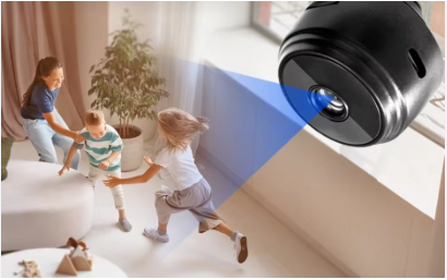 Caméra de Sécurité Mini Espion discrète HD 1080P avec visualisation à distance