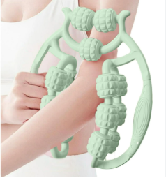 Rouleau de Massage Musculaire 360° – Soulagement, Détente et Bien-être