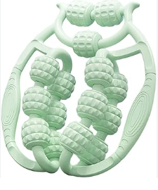 Rouleau de Massage Musculaire 360° – Soulagement, Détente et Bien-être