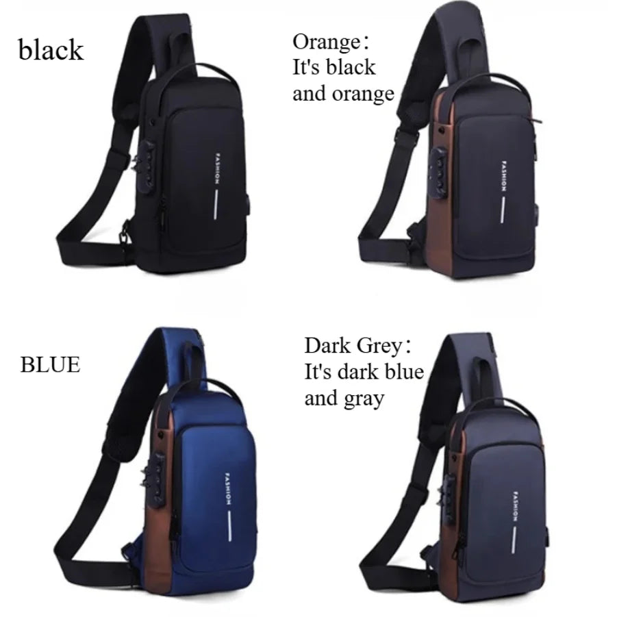 🎒 SACOCHE CROSSBODY ANTI-VOL ULTRA SÉCURISÉE